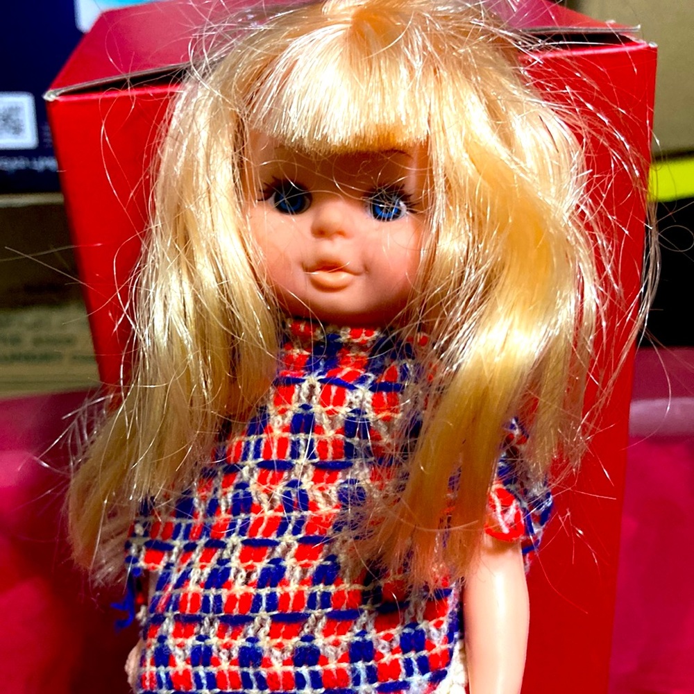 Vintage made in Hong Kong 1970 doll